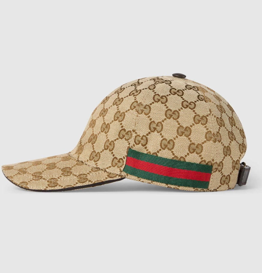 Casquette GG Marron