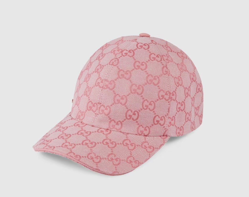 Casquette GG rose