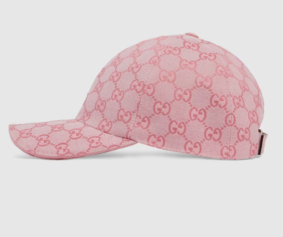 Casquette GG rose