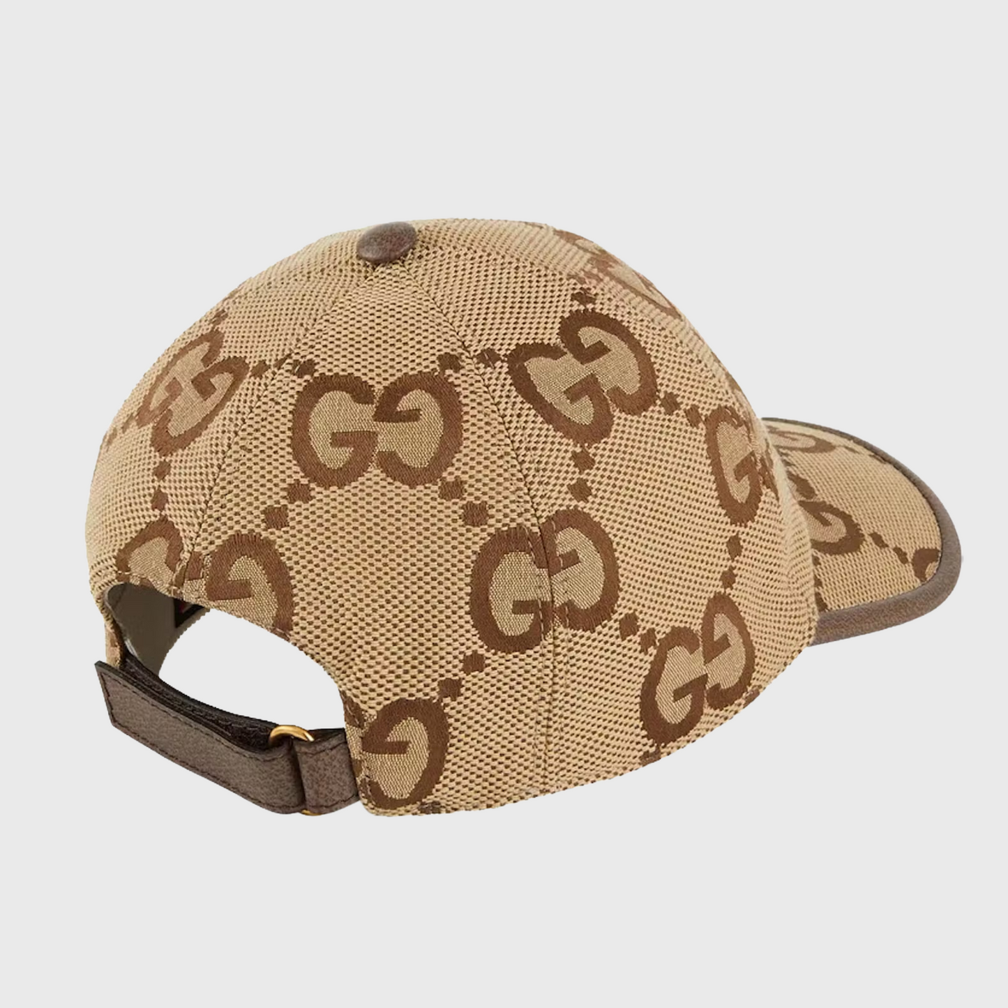 Casquette GG Jumbo Marron
