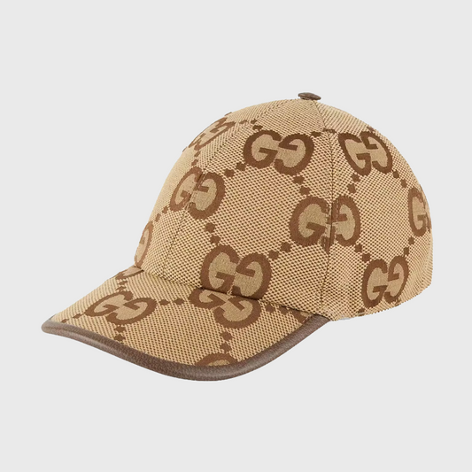 Casquette GG Jumbo Marron