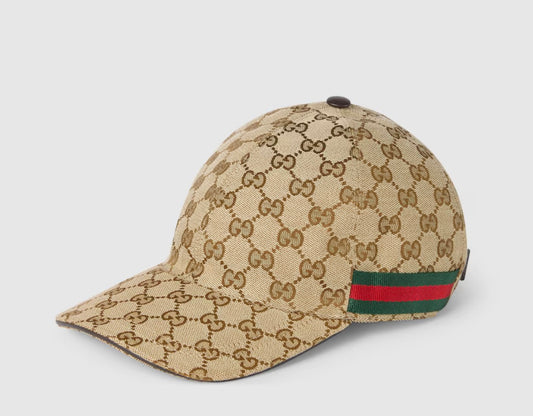 Casquette GG Marron